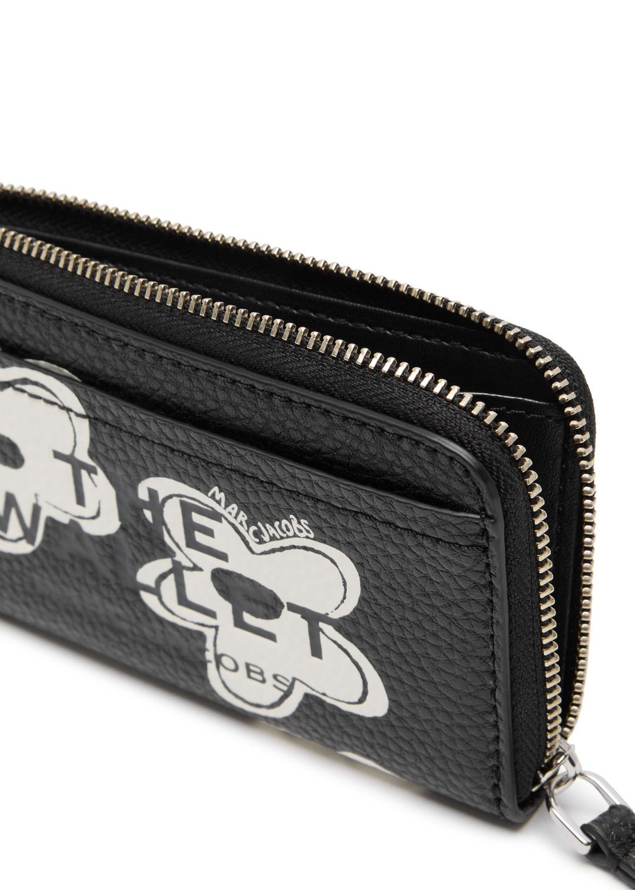 Marc Jacobs The Wallet Floral-print Leather Wallet - 3