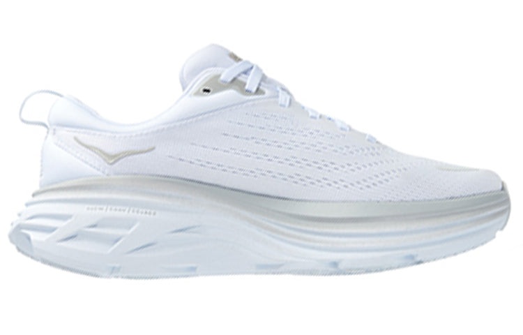 (WMNS)HOKA ONE ONE Bondi 8 'White' 1127952-WWH - 3