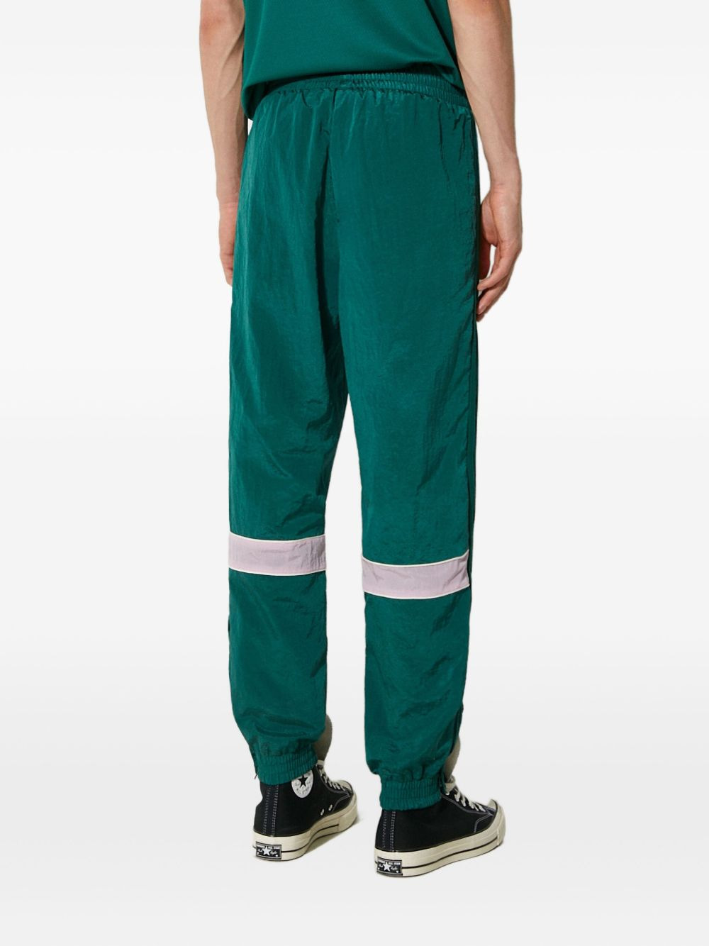 logo-embroidered track pants - 4