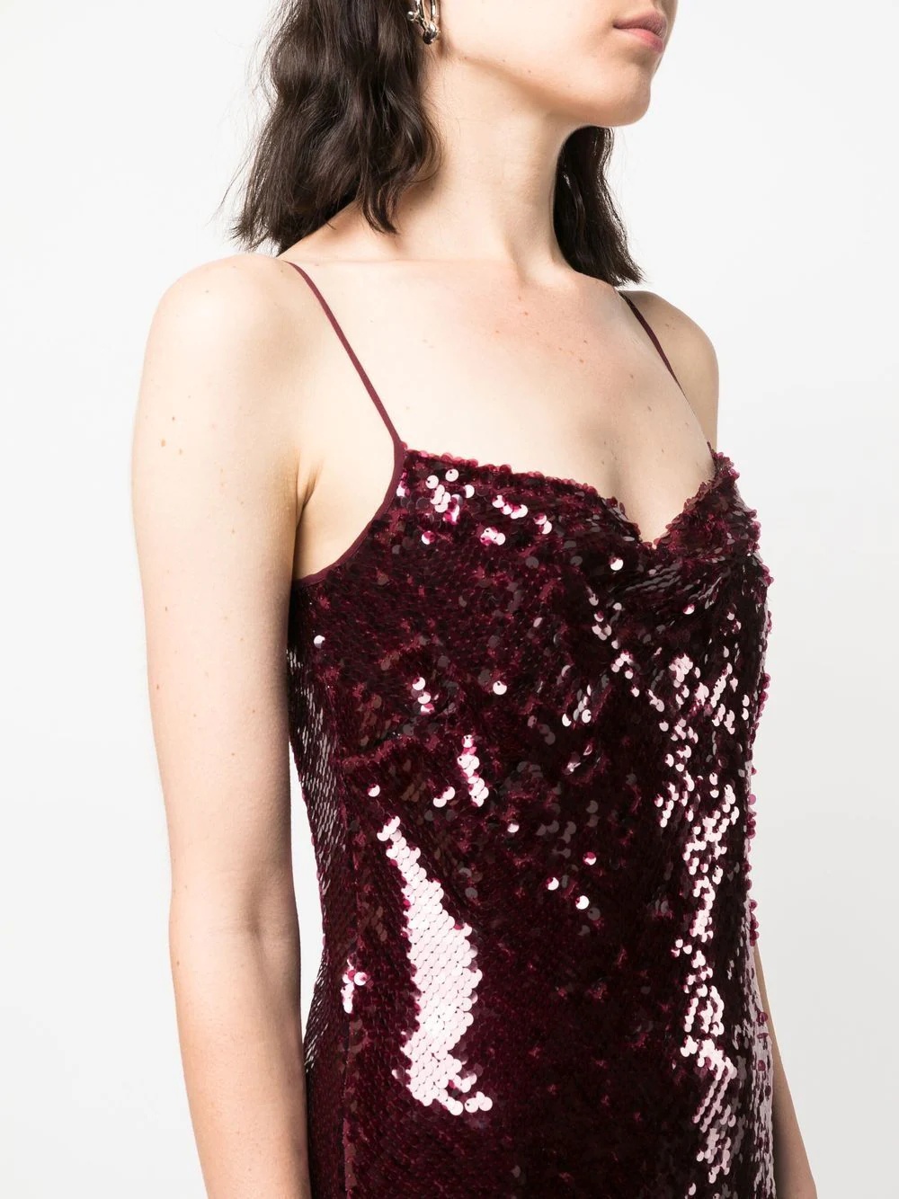 spaghetti strap party dress - 5