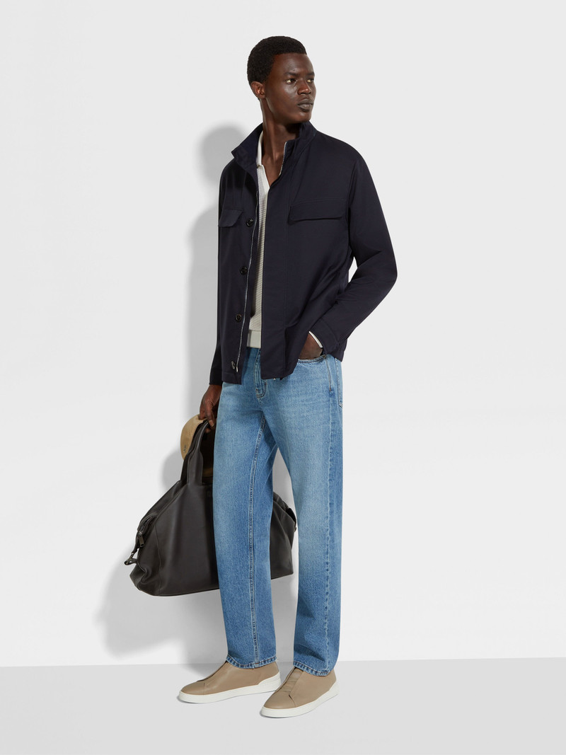 ZEGNA MOTORIN 125CC MICROFIBER FIELD JACKET outlook