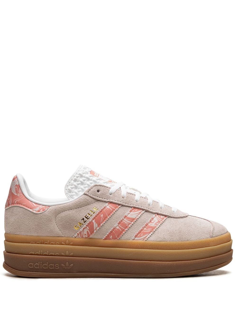Gazelle Bold "Putty Mauve/Wonder Clay/Cloud White" sneakers - 1