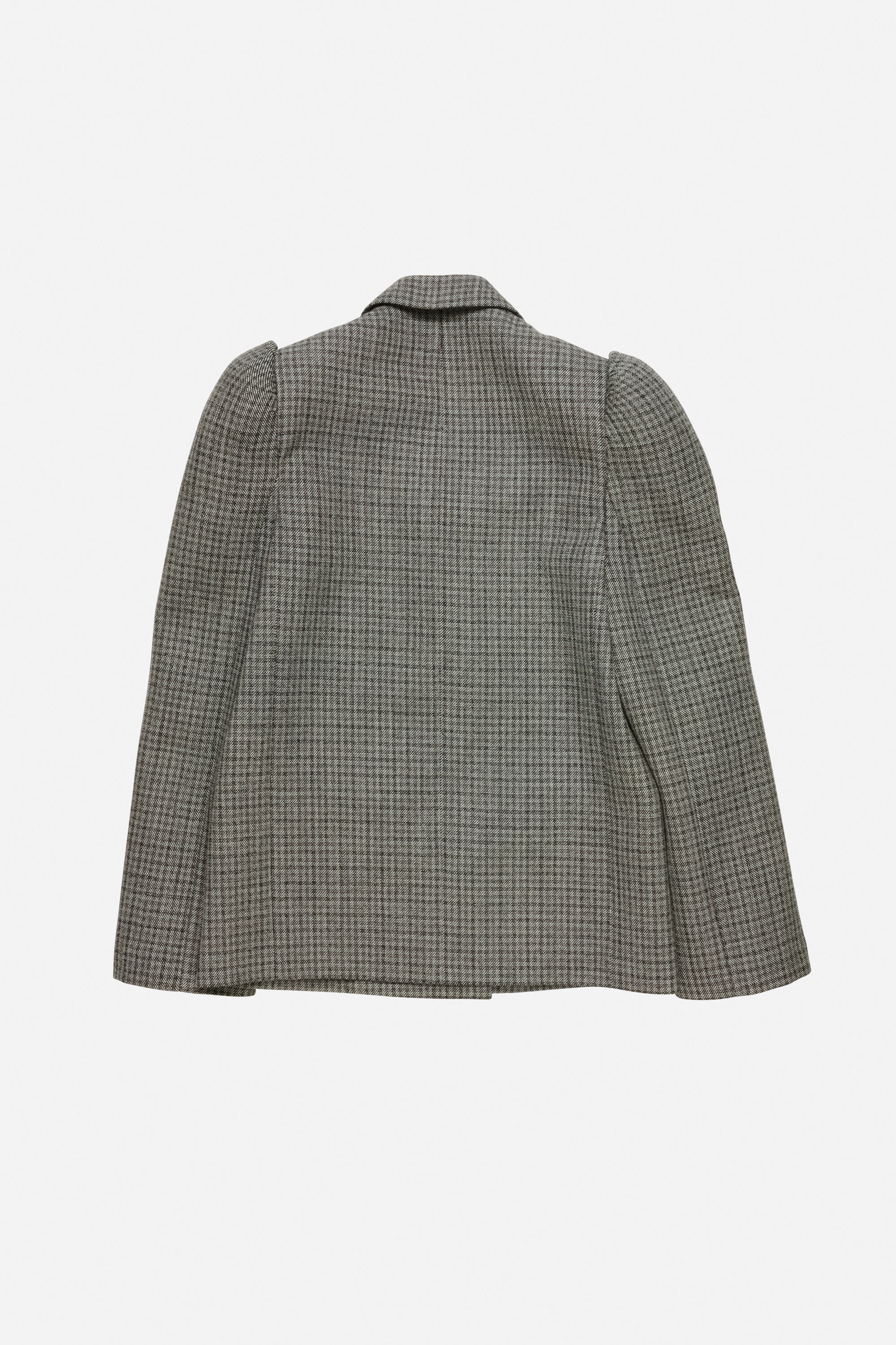 Double-breasted suit jacket - Black/white - 7
