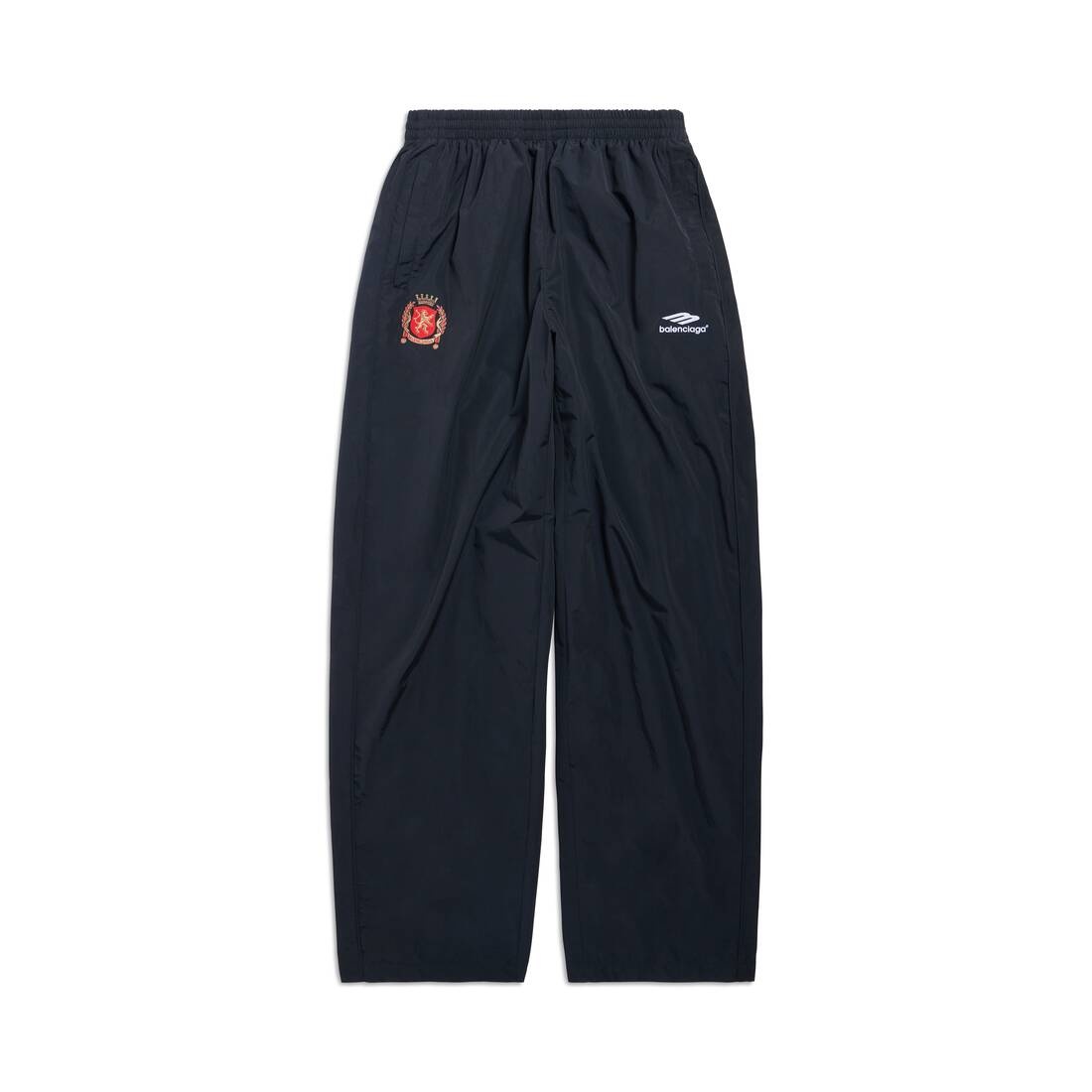 Men's Soccer Tracksuit Pants in Black - 1