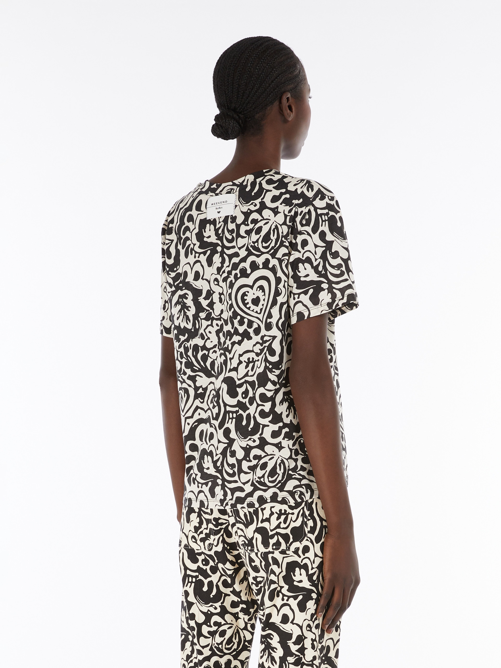 CADINE Printed jersey T-shirt - 4