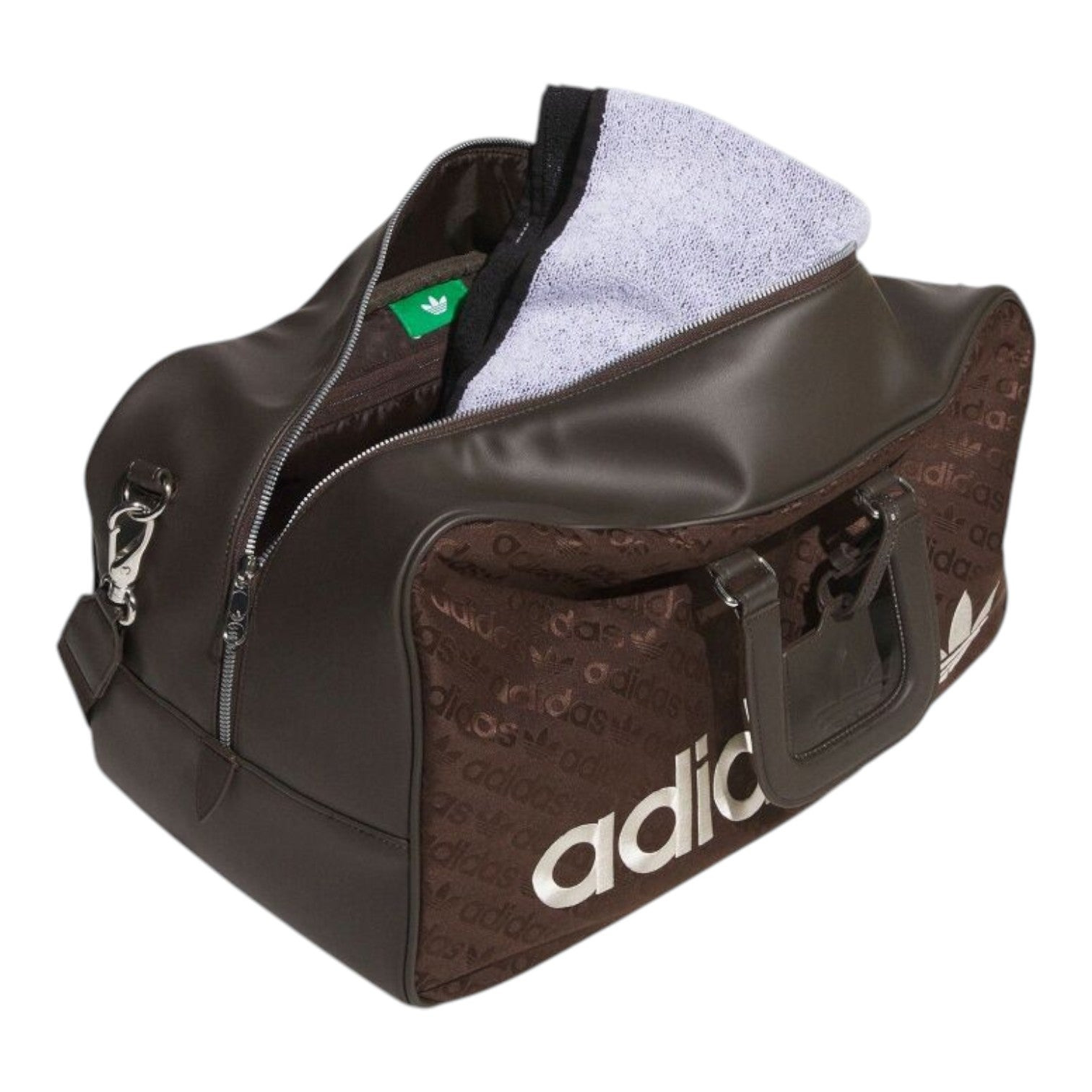adidas Monogram Boston Bag 'Brown' JM9978 - 3