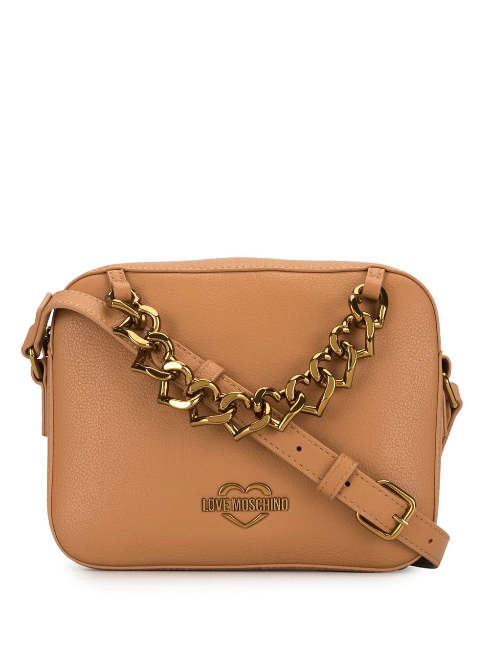 chain detail crossbody bag - 1