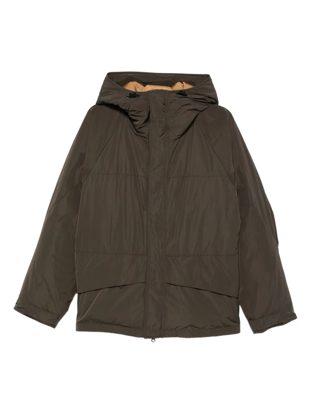 hooded padded jacket - 1