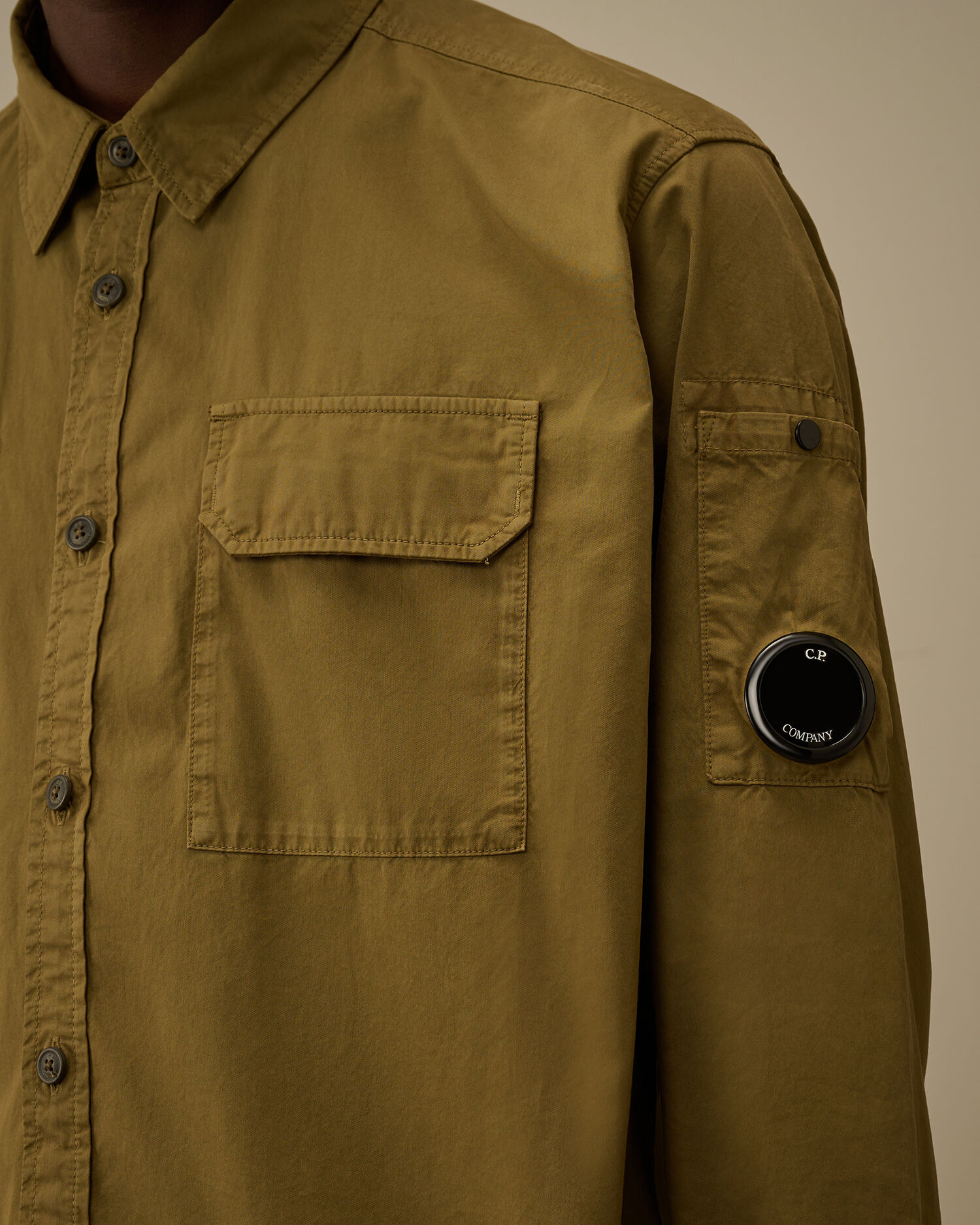 Organic Gabardine Longsleeve Button Shirt - 5
