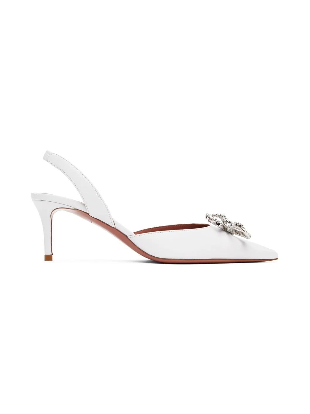 White Rosie Sling 60 Heels - 1