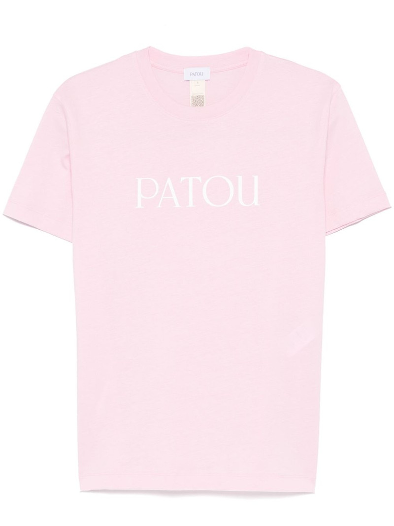 logo-print organic cotton T-shirt 1