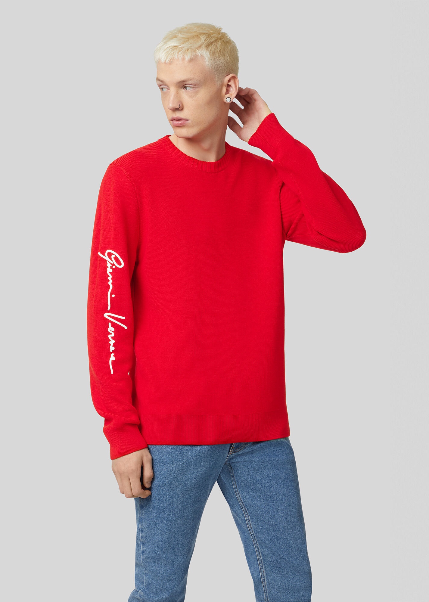 Embroidered GV Signature Sweater - 2