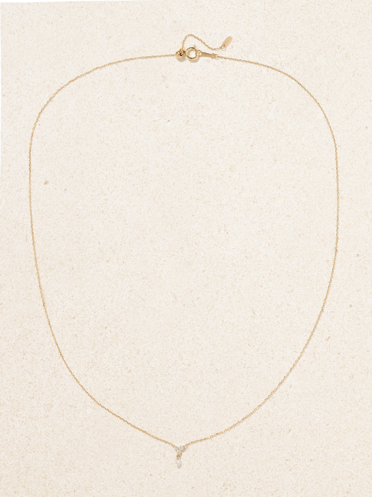 18-karat Gold Diamond Necklace - 4