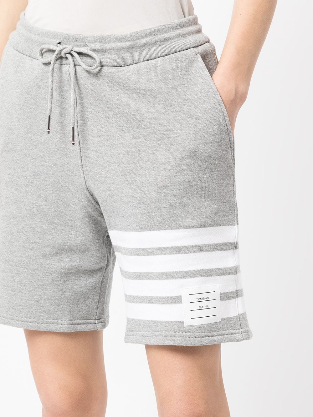 4-Bar stripe track shorts - 5