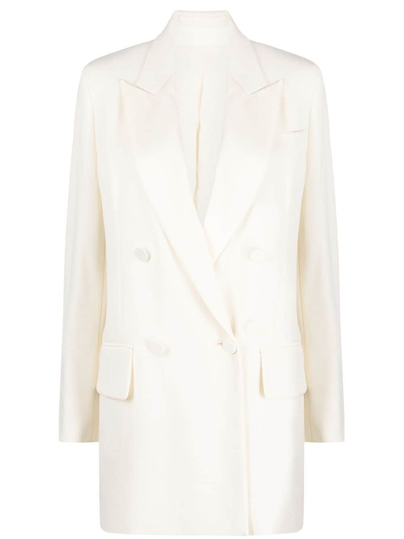 double-breasted virgin wool blazer 1