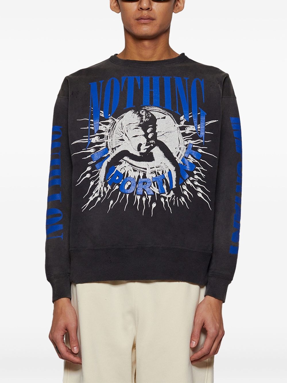 graphic-print sweatshirt - 3