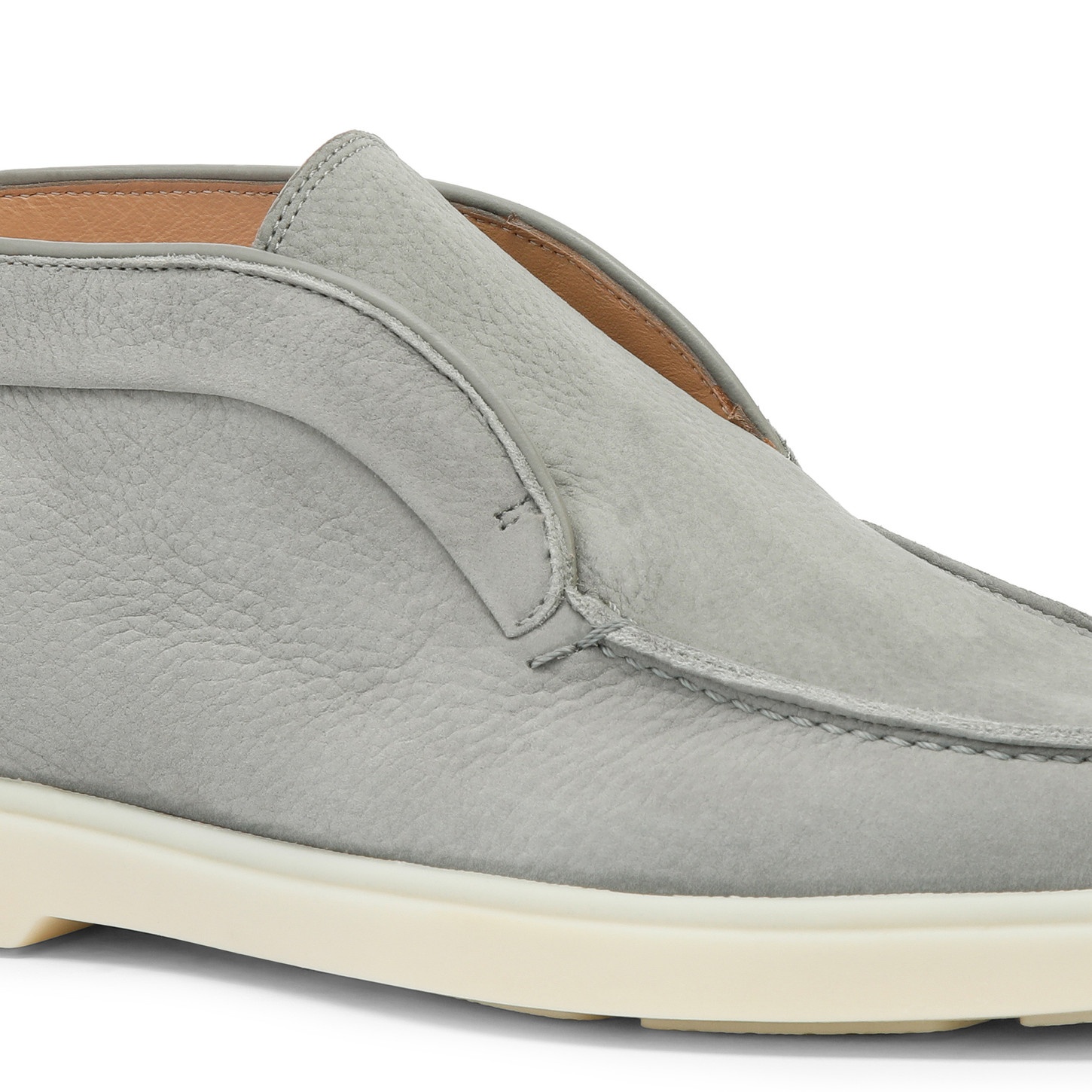 Women’s grey nubuck desert boot - 6