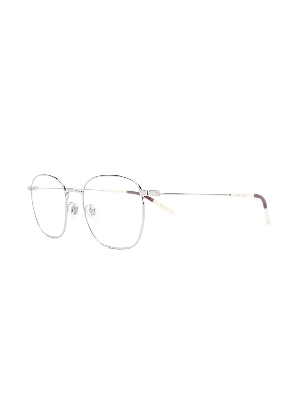 square-frame glasses - 2