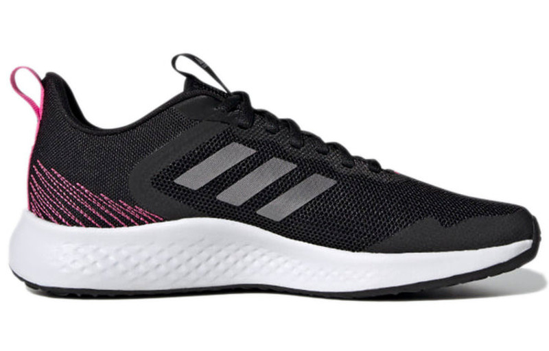 (WMNS) adidas Fluidstreet 'Black Screaming Pink' H04605 2