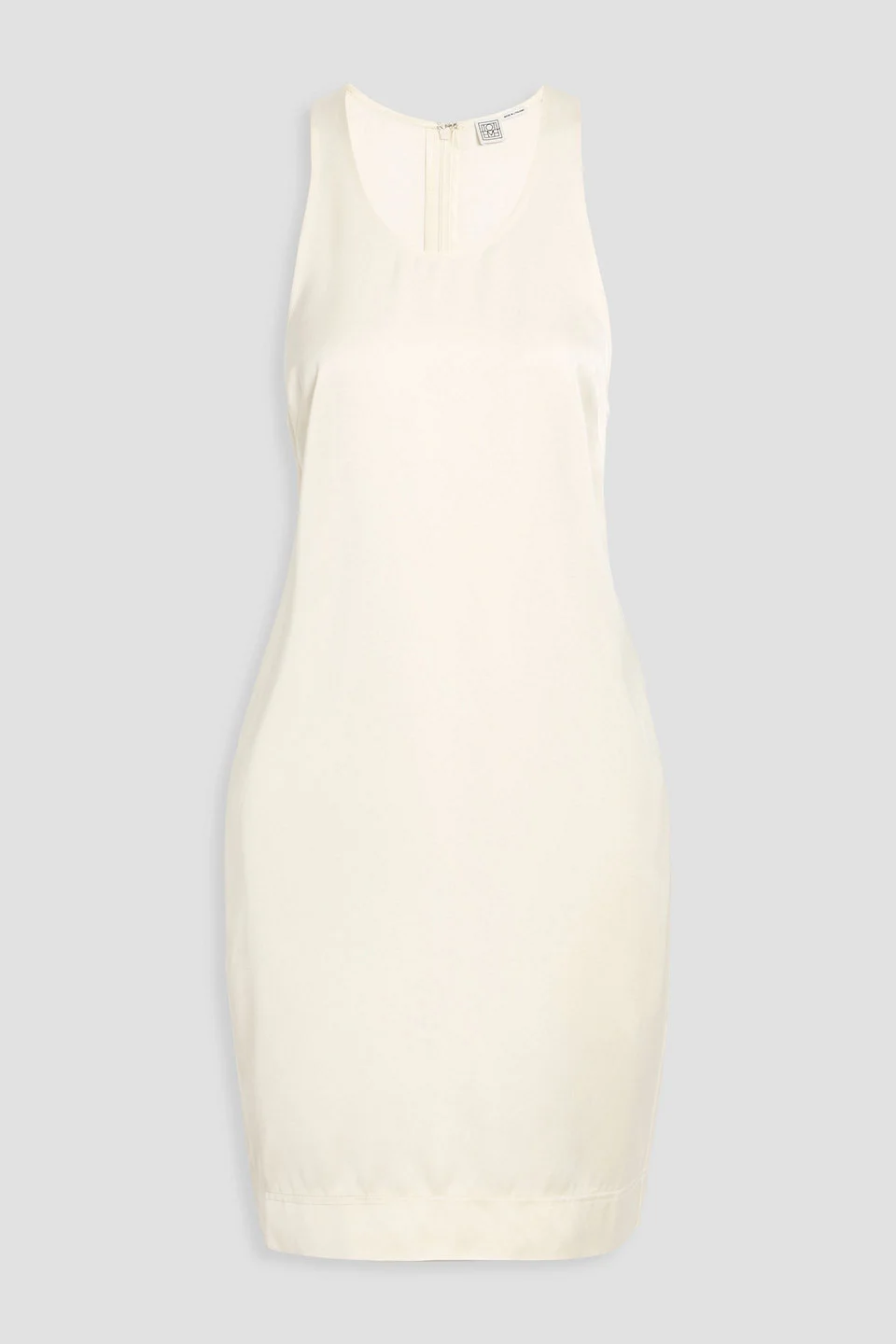 Satin mini dress - 1