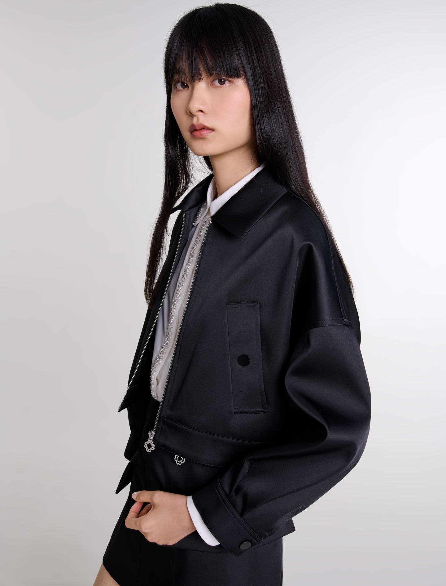 Satin jacket - 7
