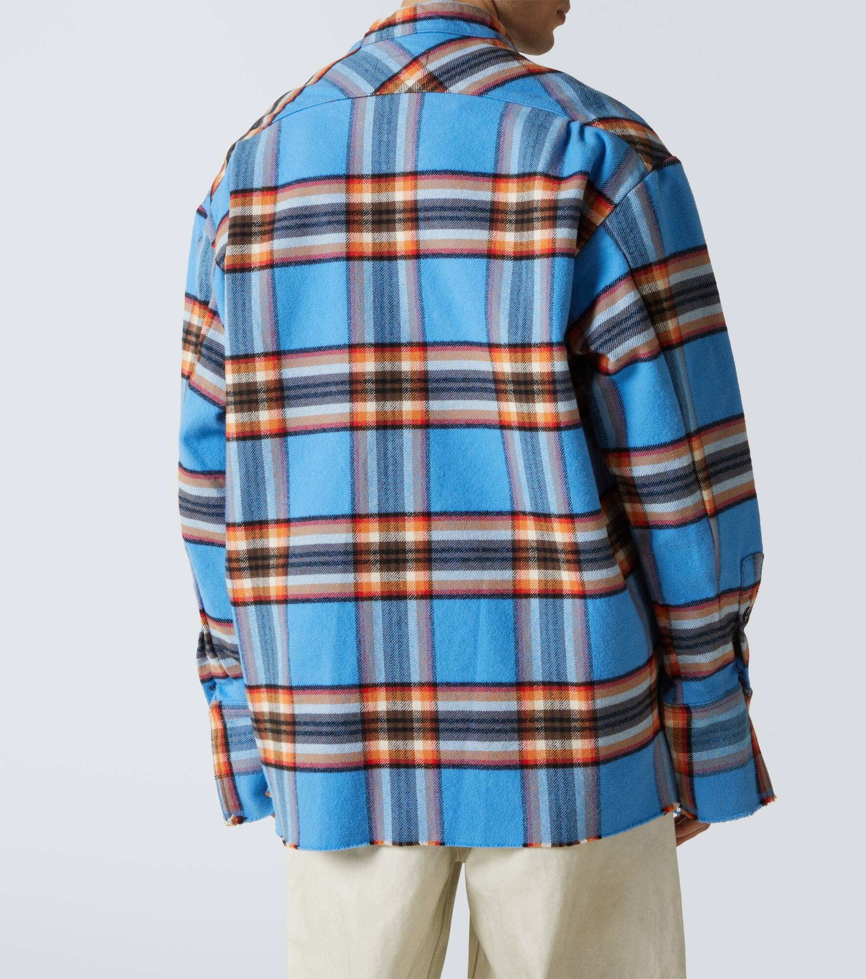 Plaid cotton shirt - 4