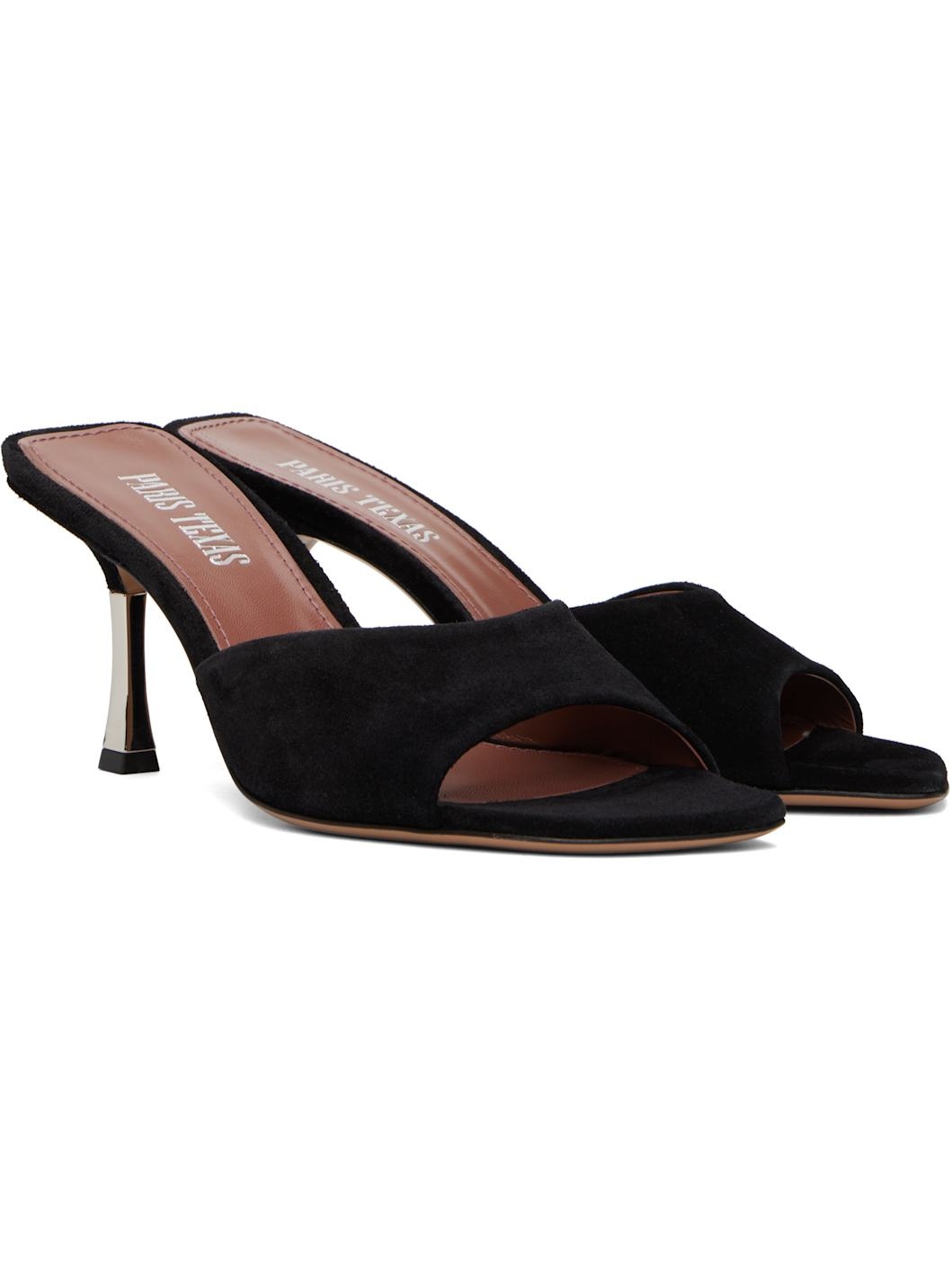 Black Lorena 75 Mules - 4