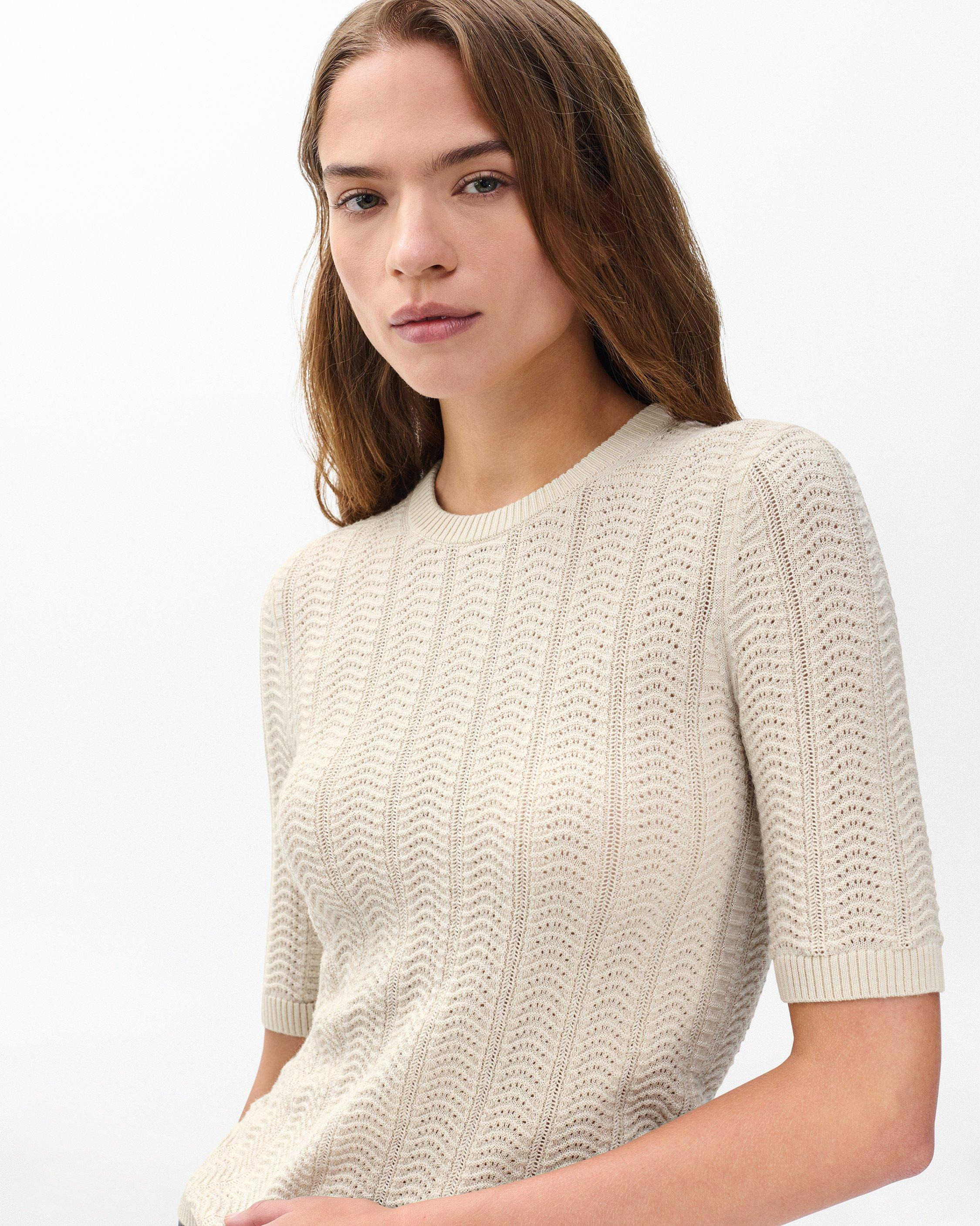Francesca Merino Wool Tee - 4