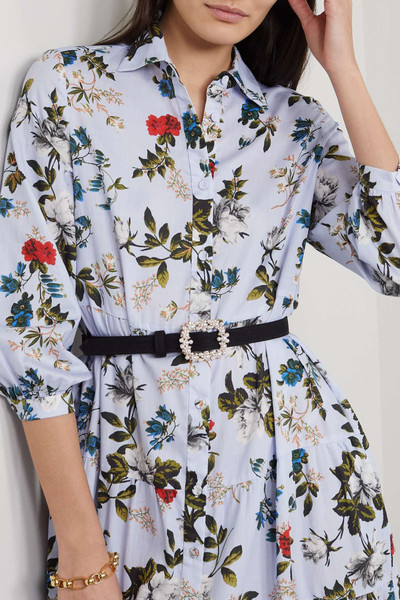 Erdem Embellished grosgrain waist belt outlook