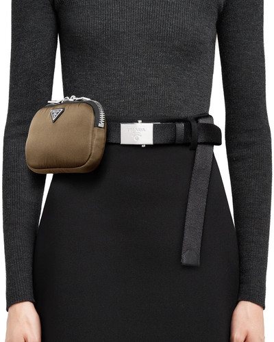 Prada Fabric belt with pouch outlook