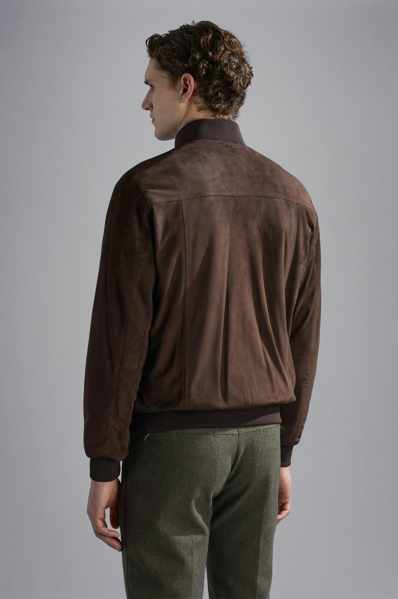 AQUALEATHER SUEDE BOMBER 3