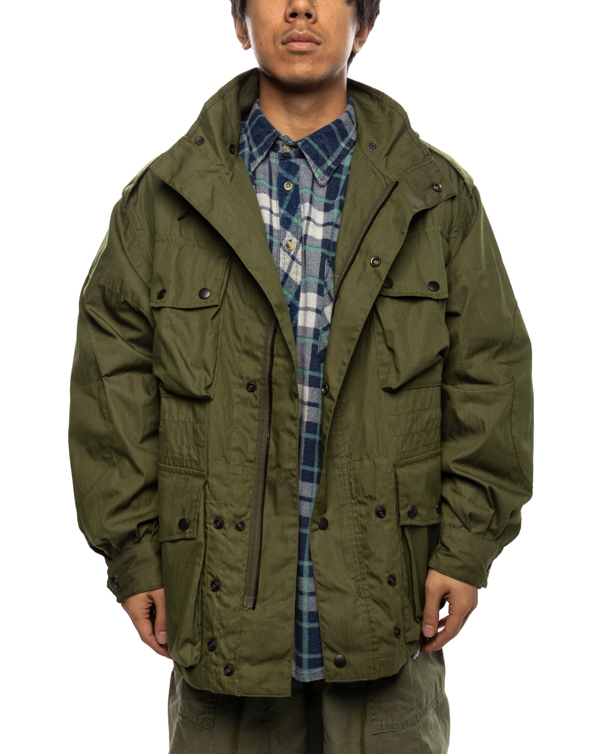 ジャケット・アウター needles field jacket c/n owxford Needles Field Jacket - C/N Oxford Olive | HAVEN