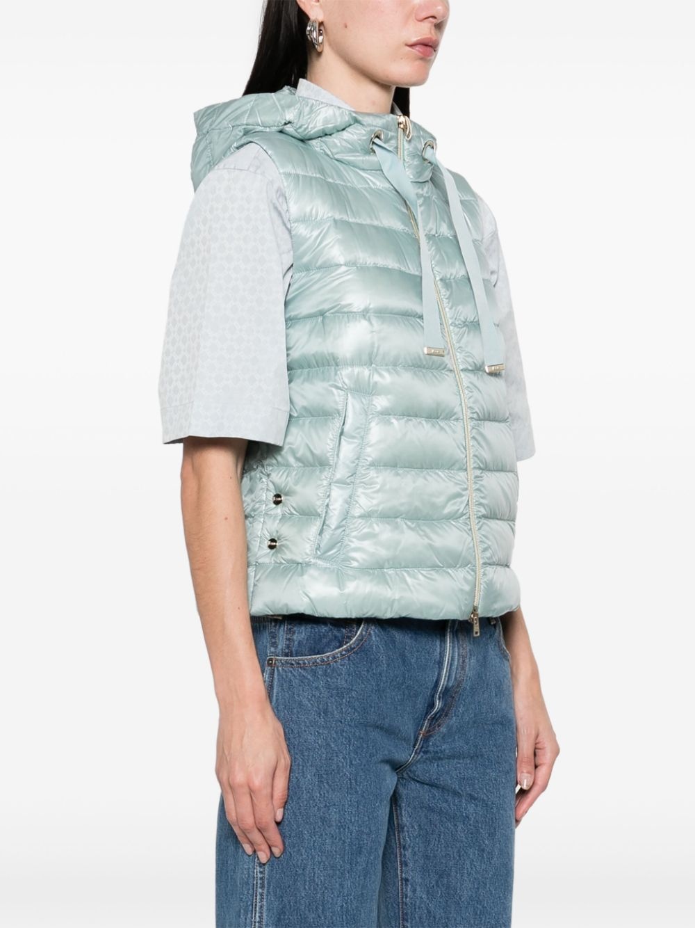 hooded gilet - 3