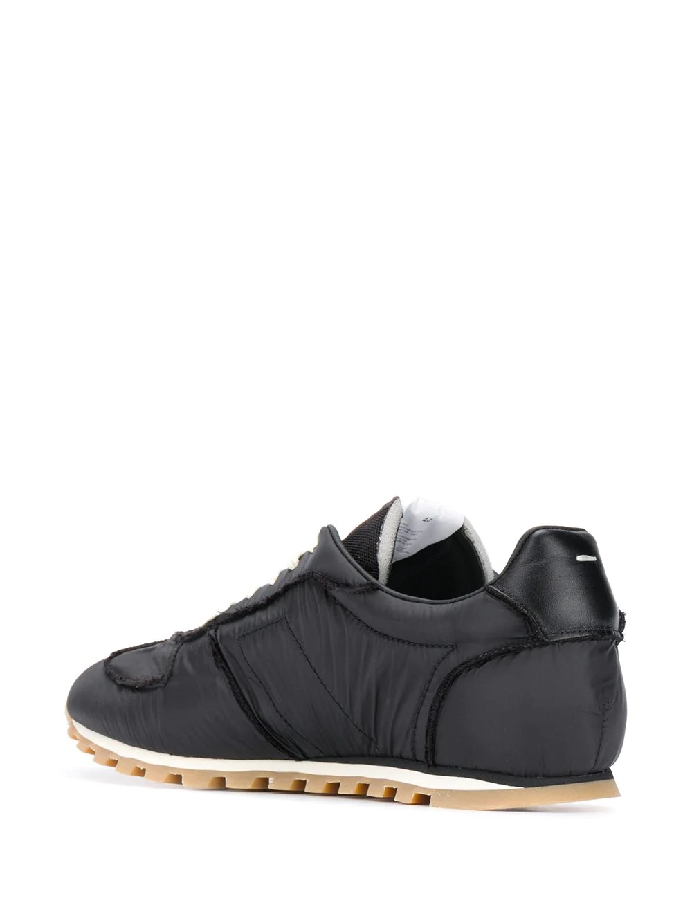 panelled low-top sneakers - 3