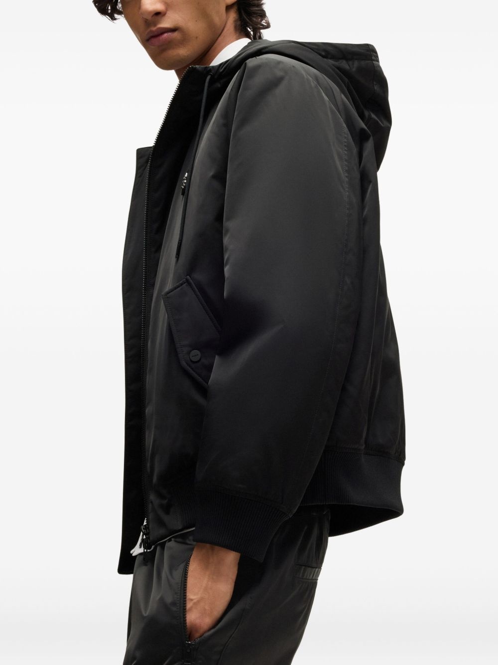 rubberised-logo jacket - 3