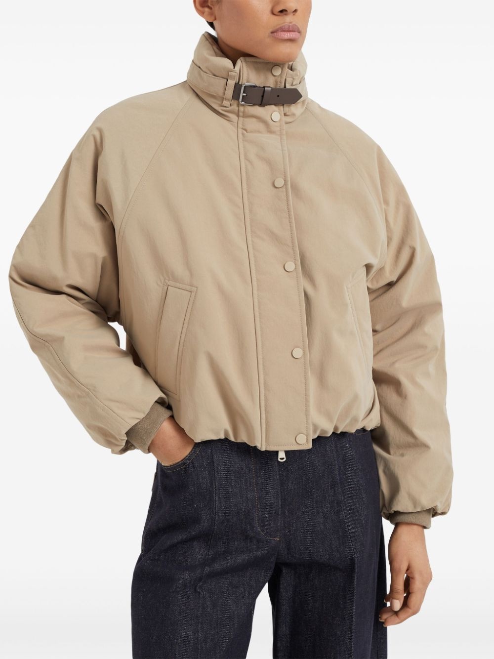 long-sleeve down jacket - 3