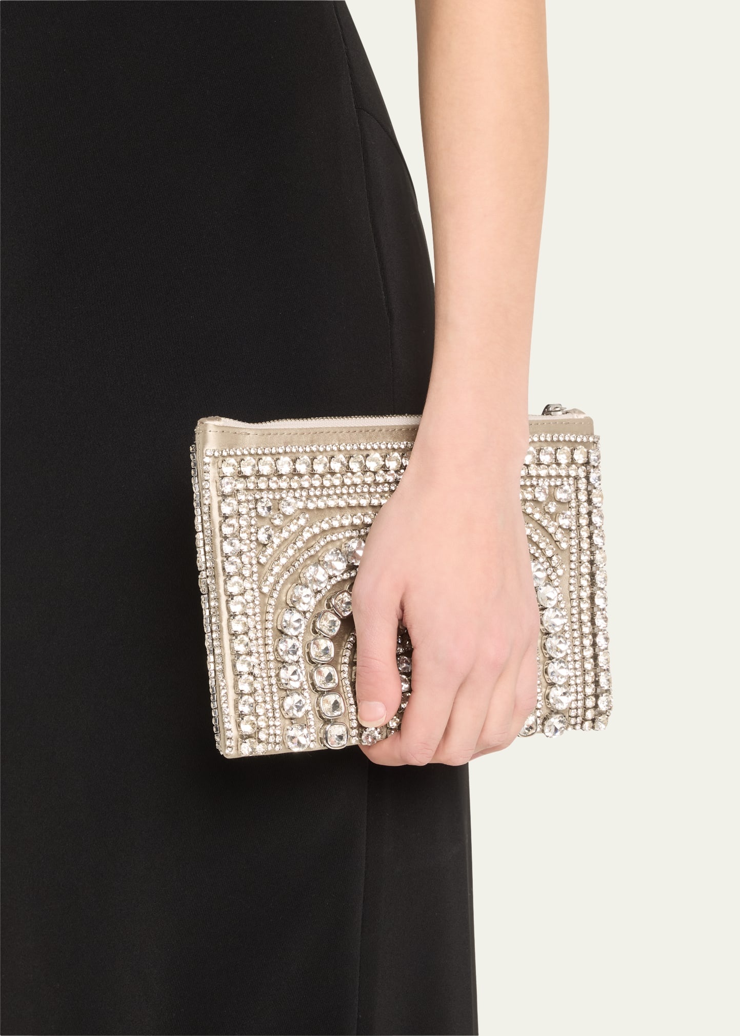 Georgiana Small Crystal Clutch Bag - 2