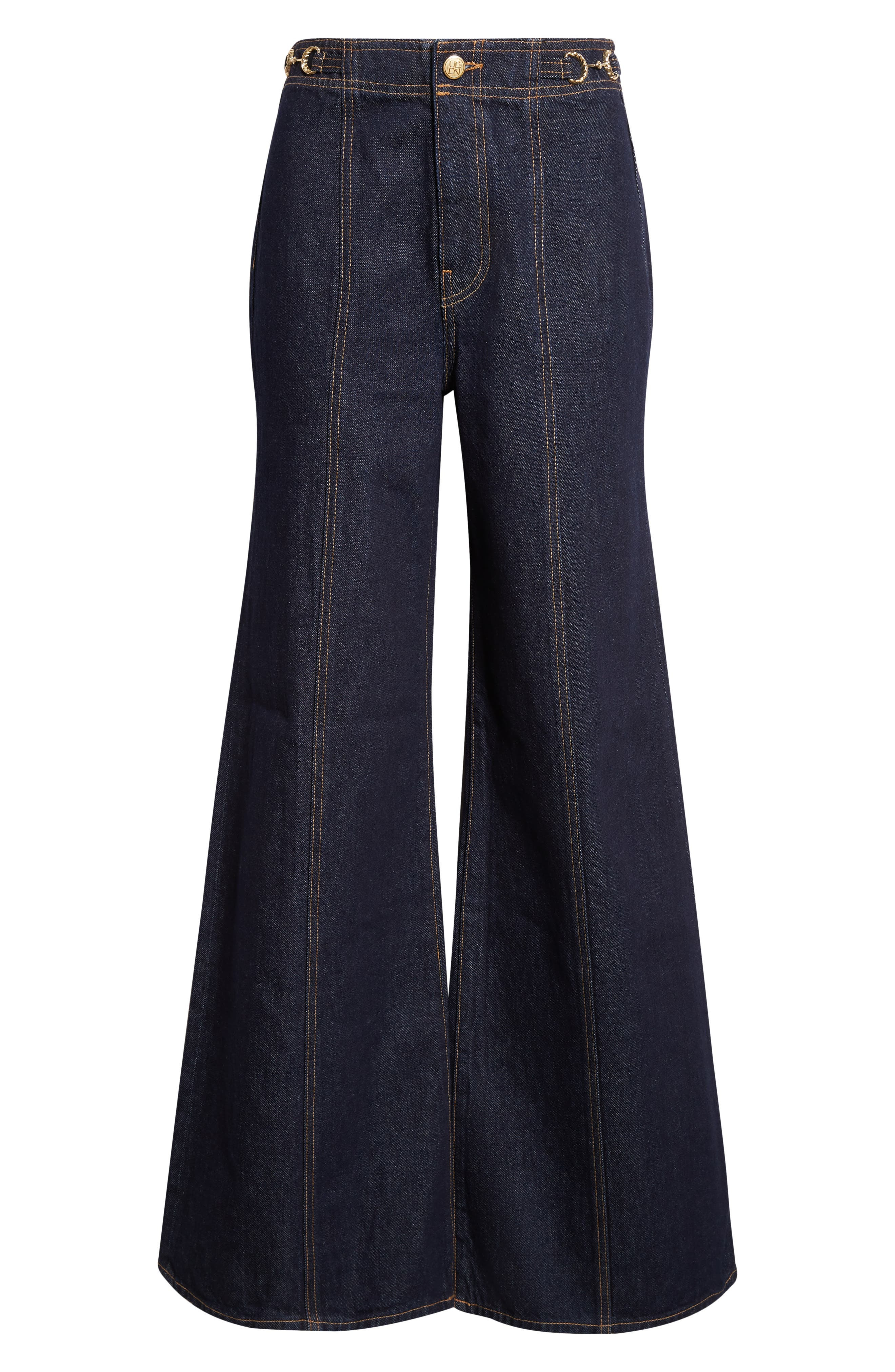 Ulla Johnson The Delphine High Waist Wide Leg Jeans in Tigris at Nordstrom - 6