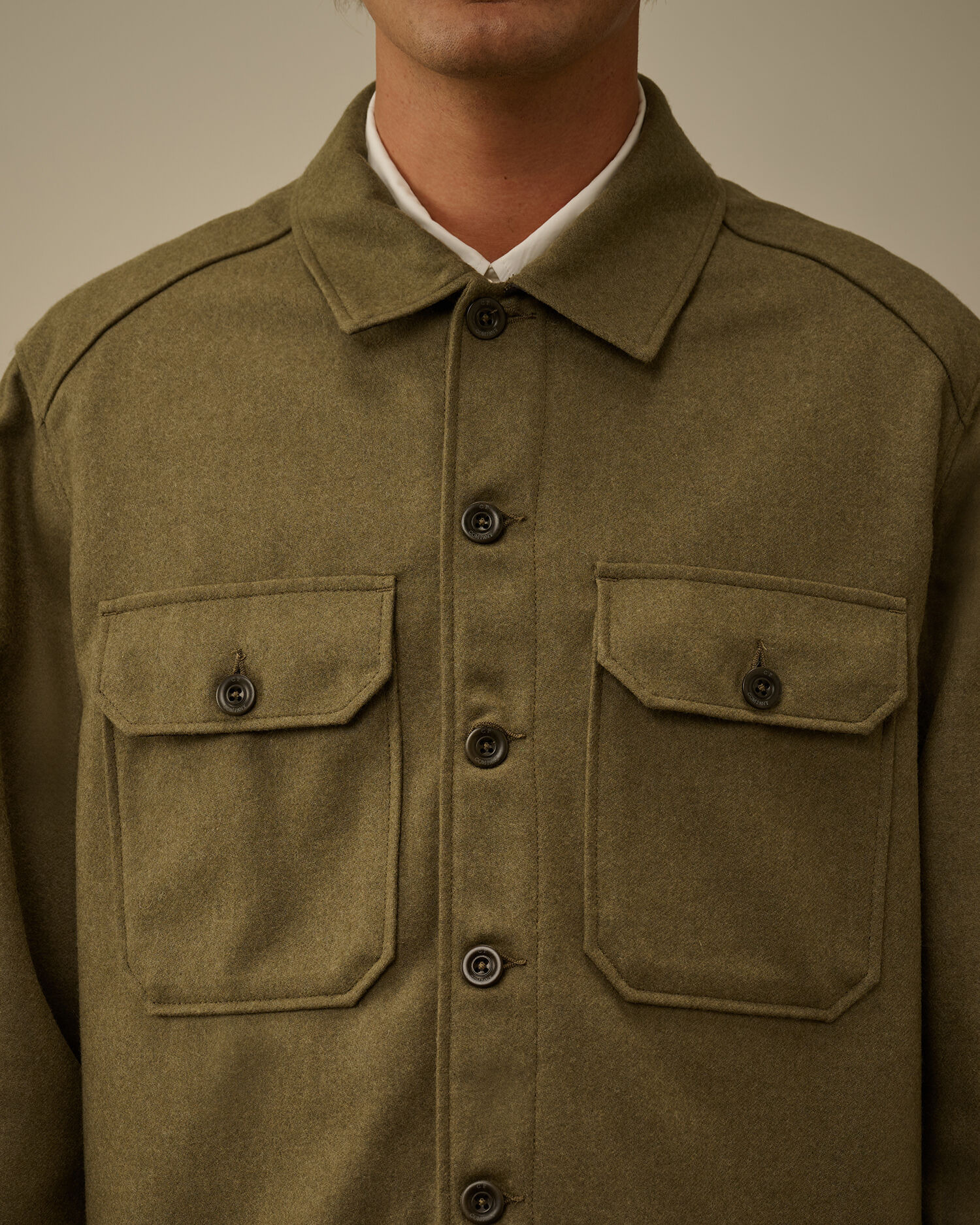 Felt Lens Overshirt - 6