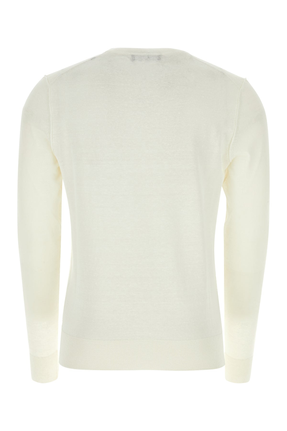 Ivory linen blend sweater - 2
