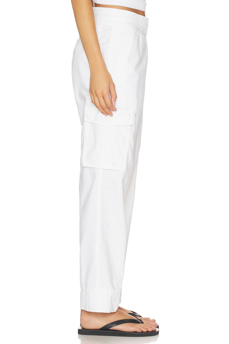 JAMES PERSE Cotton Lyocel Seersucker Stripe Pant outlook