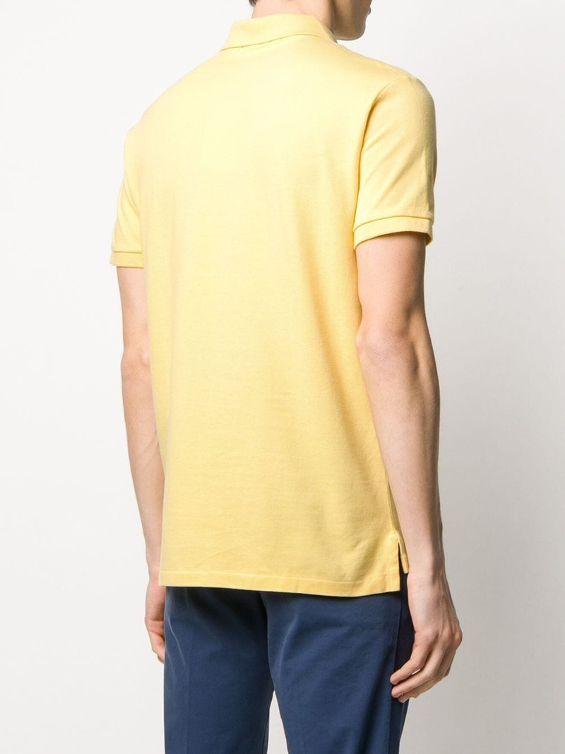 embroidered logo polo shirt 4