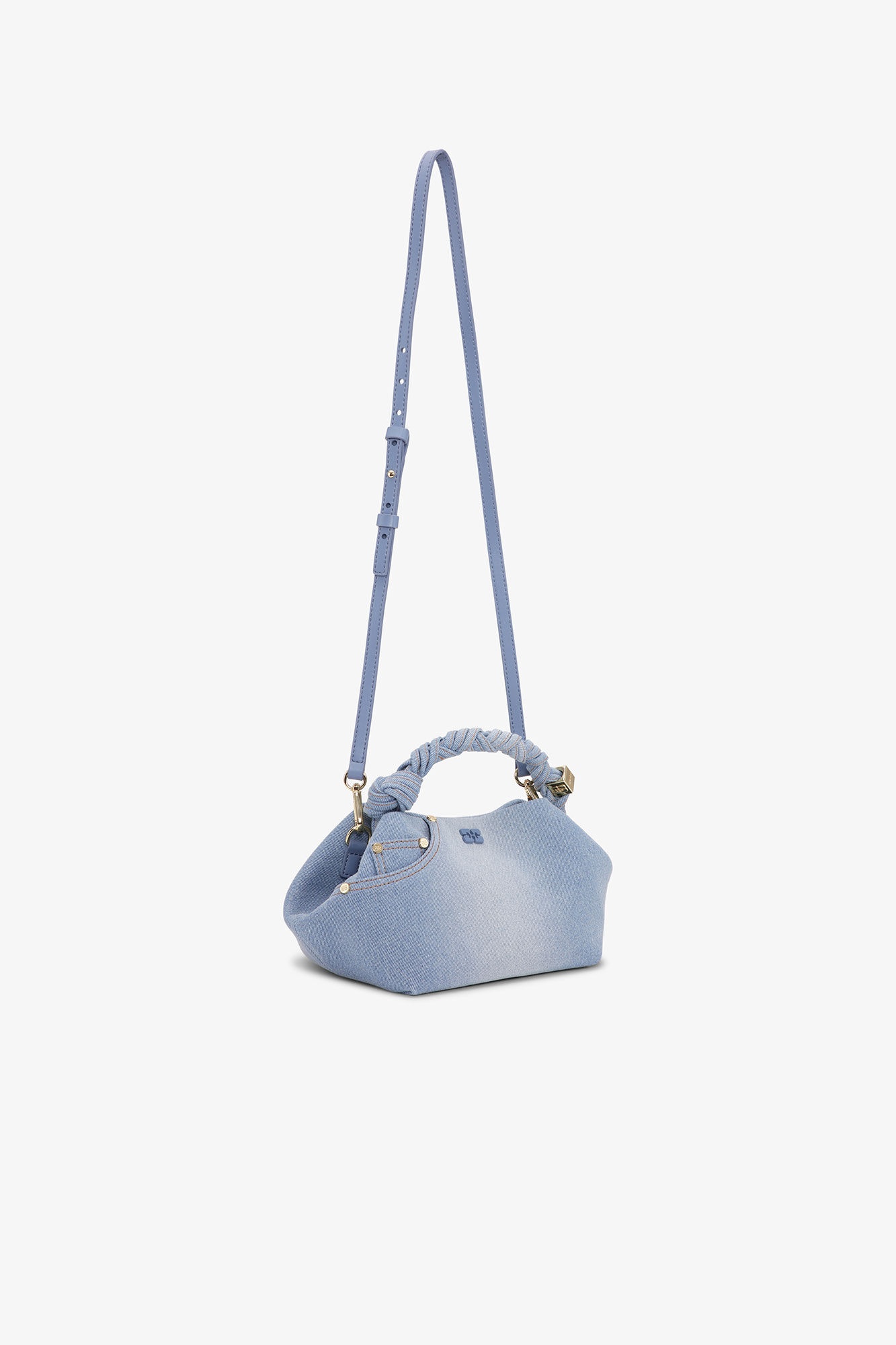 DENIM SMALL GANNI BOU BAG - 3