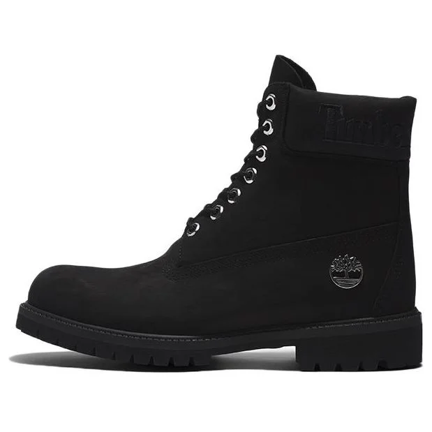 Timberland Premium 6 Inch Waterproof Boots 'Black Waterbuck' A5PKA001 - 1