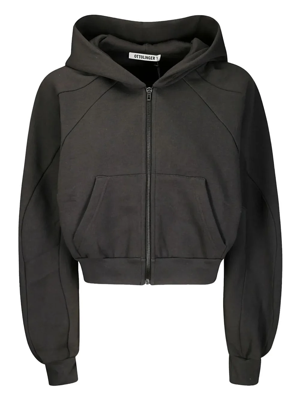 zip-up lomg-sleeve hoodie - 1