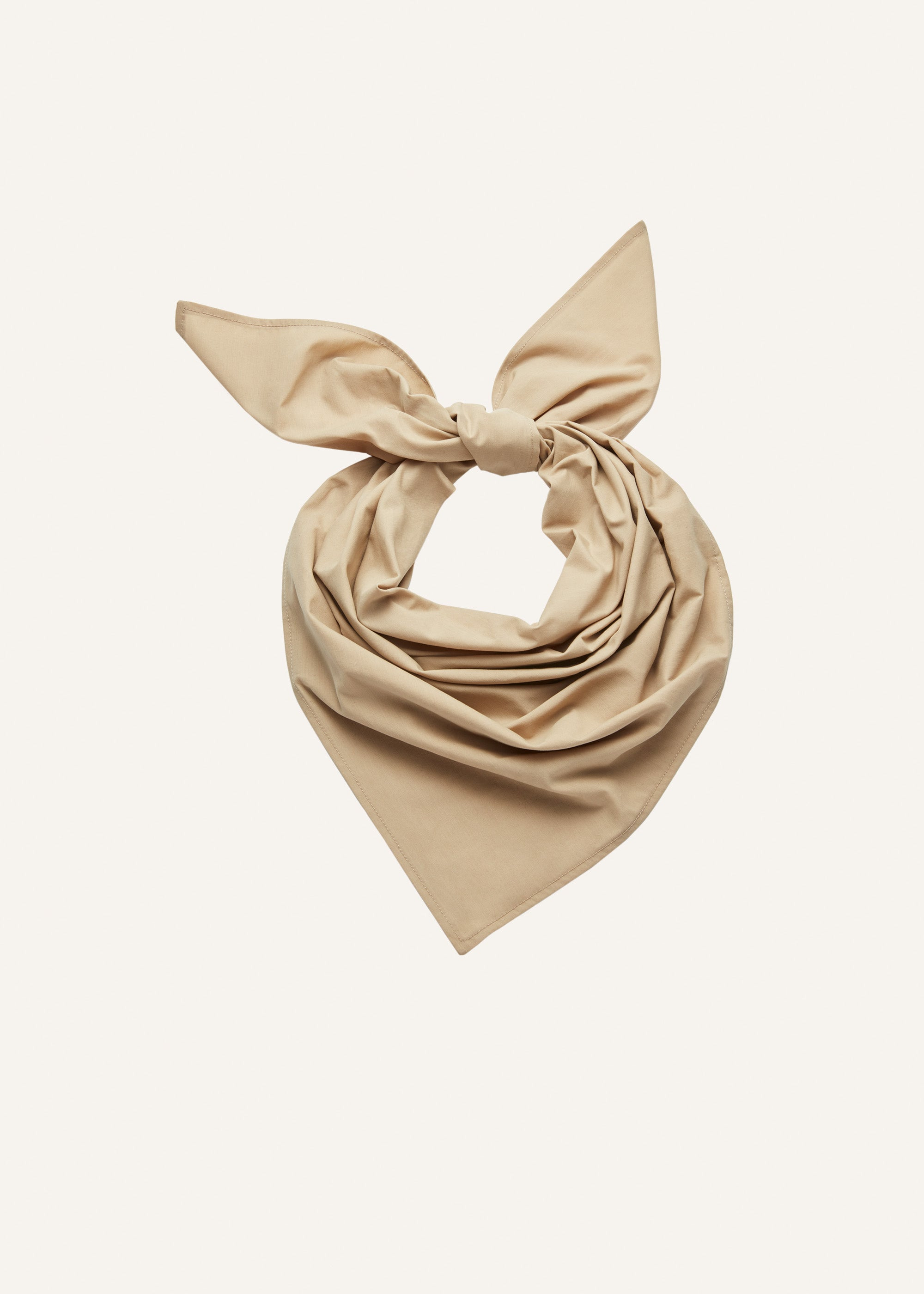 Versatile scarf in light beige - 1