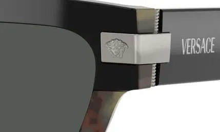 55mm Plaque Rectangular Sunglasses - 6