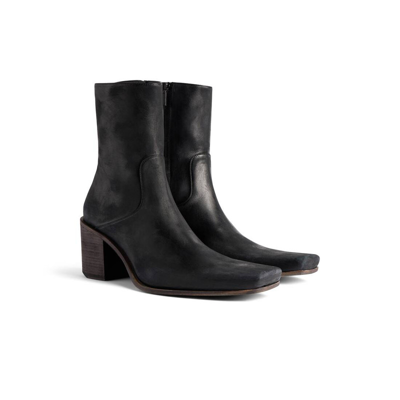 Men's Monsieur Bootie in Black 2