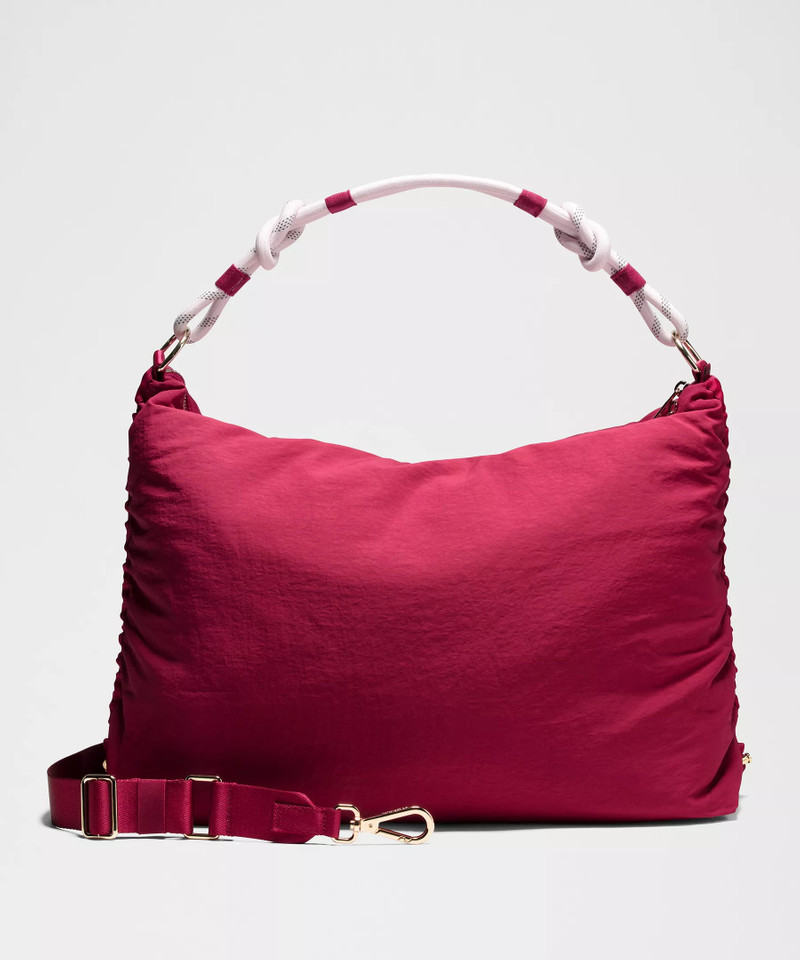 Convertible Ruched Crossbody Bag *Large 16L 3