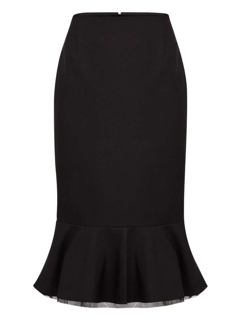 peplum wool skirt - 1